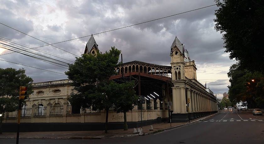 Estación de Ferrocarril en Asunción