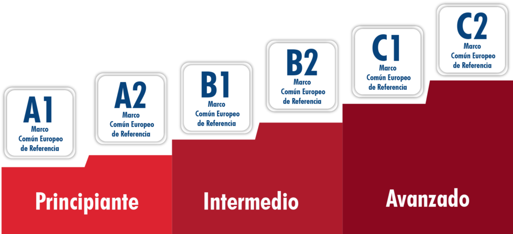 Niveles de aprendizaje del idioma Español en Hispana Paraguay