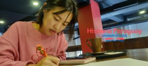 Nuestra alumna de Corea, ella eligió estudiar español de forma privada
