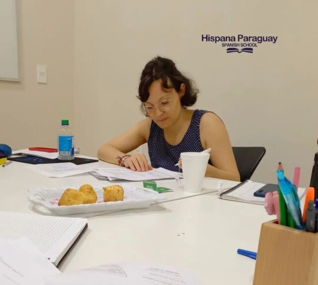 Melina de 🇨🇭 Suiza, es la nueva estudiante de Hispana Paraguay !! 😊✍️👩‍🏫
..
..
..
📢 Hispana Paraguay ofrece las mejores opciones para estudiar español en Asunción !!
 

🔰 Clases 100% presenciales 

🔰 Lunes a Viernes

🔰 De 2 hasta 4 horas por día
 
🔰 Programa Intensivo 

 
 
 ✅️ 📲 WhatsApp +595983232339
 
 
 
 ✅️ 1- 📧 info@hispanaparaguay.com.py
 ✅️ 2- 📧 hispana.paraguay@gmail.com
 

 #estudiaespañol #studySpanish #aprendeespañol #learnspanish #español #spanish #learningspanish #paraguay #asunción #spanishvocabulary #spanishlanguage #spanishonline #spanishteacher #spanish #spanishcourse #hispana #spanishschool #escueladeespañol #hispanaparaguay