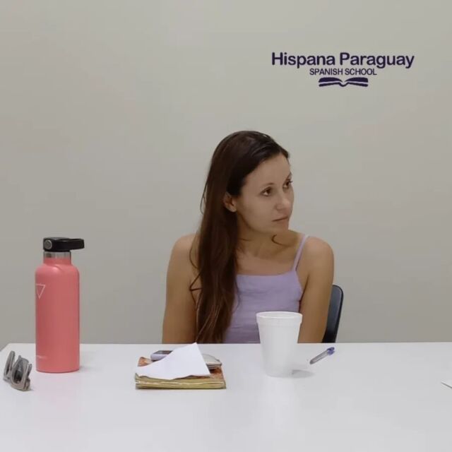 Vanessa de 🏴󠁧󠁢󠁥󠁮󠁧󠁿 Inglaterra, aprende español en Hispana Paraguay ✍️ 📚 👩‍🏫
..
..
..
 👉 Hispana Paraguay ofrece las mejores opciones para estudiar español en Asunción !!
 

🔰 Clases 100% presenciales 

🔰 Lunes a Viernes

🔰 De 2 hasta 4 horas por día
 
🔰 Programa Intensivo 

 
 
 ✅️ 📲 WhatsApp +595983232339
 
 
 
 ✅️ 1- 📧 info@hispanaparaguay.com.py
 ✅️ 2- 📧 hispana.paraguay@gmail.com
 

 #estudiaespañol #studySpanish #aprendeespañol #learnspanish #español #spanish #learningspanish #paraguay #asunción #spanishvocabulary #spanishlanguage #spanishonline #spanishteacher #spanish #spanishcourse #hispana #spanishschool #escueladeespañol #hispanaparaguay